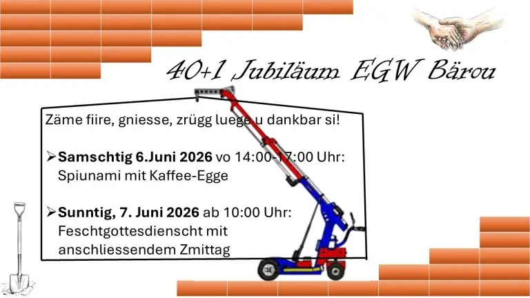 Flyer Jubiläum 2026